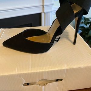 Aldo Black Sling Heels